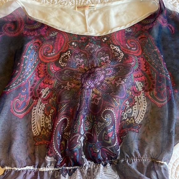 A’GACI Sheer Blouse - Picture 10 of 16